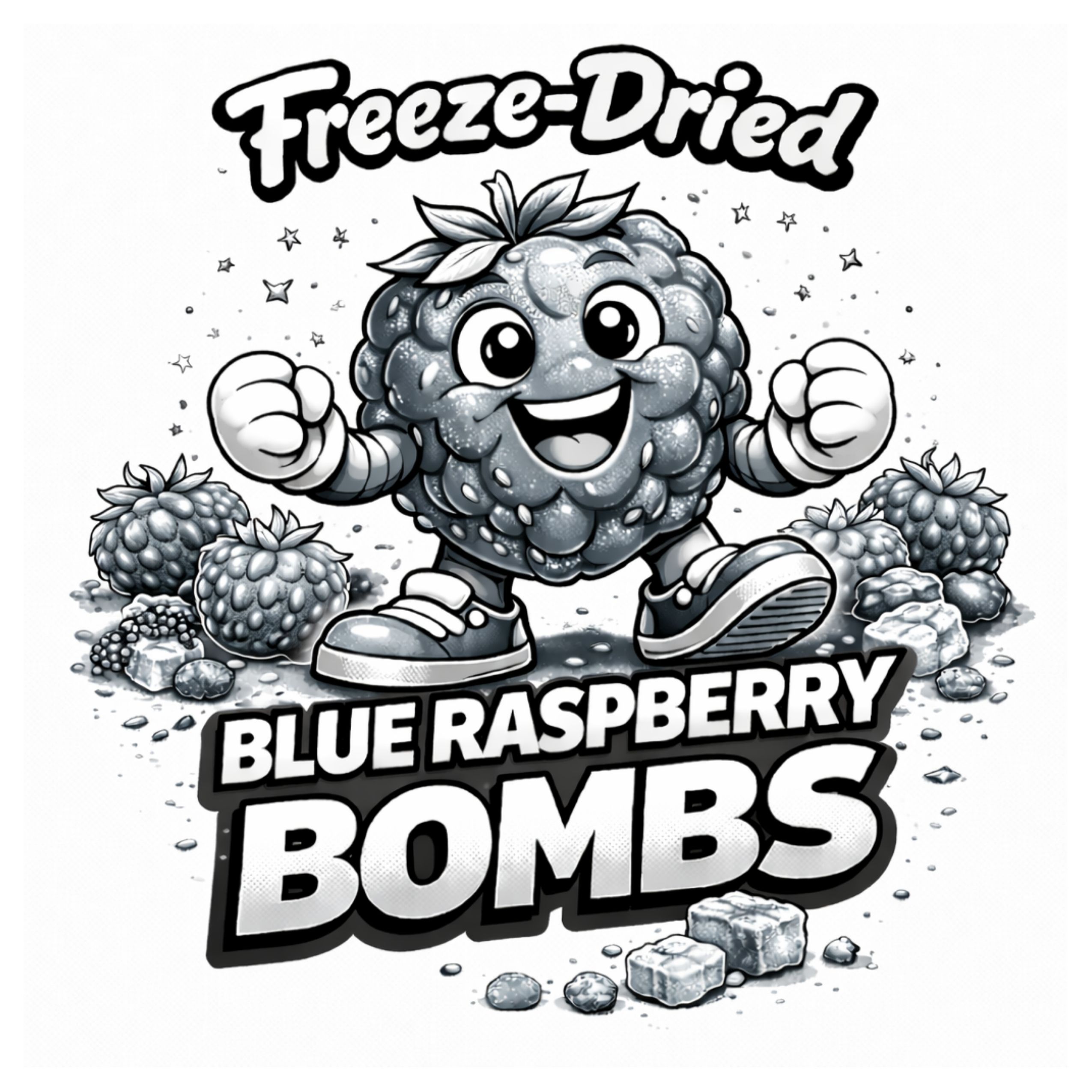 Bombs - Blue Raspberry